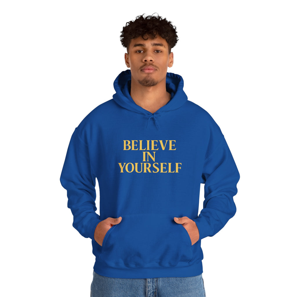 AEXA' BELIVE IN YOUR SELF 'Hoodie — Inspirational Motivational Pullover (UNISEX)