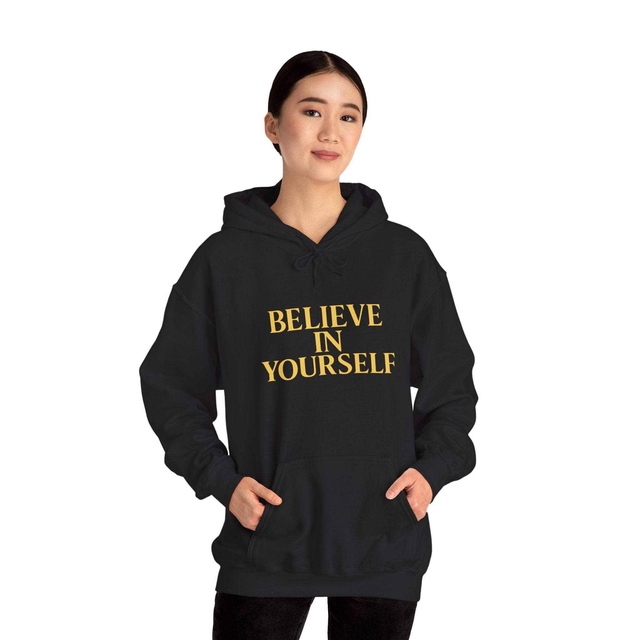 AEXA' BELIVE IN YOUR SELF 'Hoodie — Inspirational Motivational Pullover (UNISEX)
