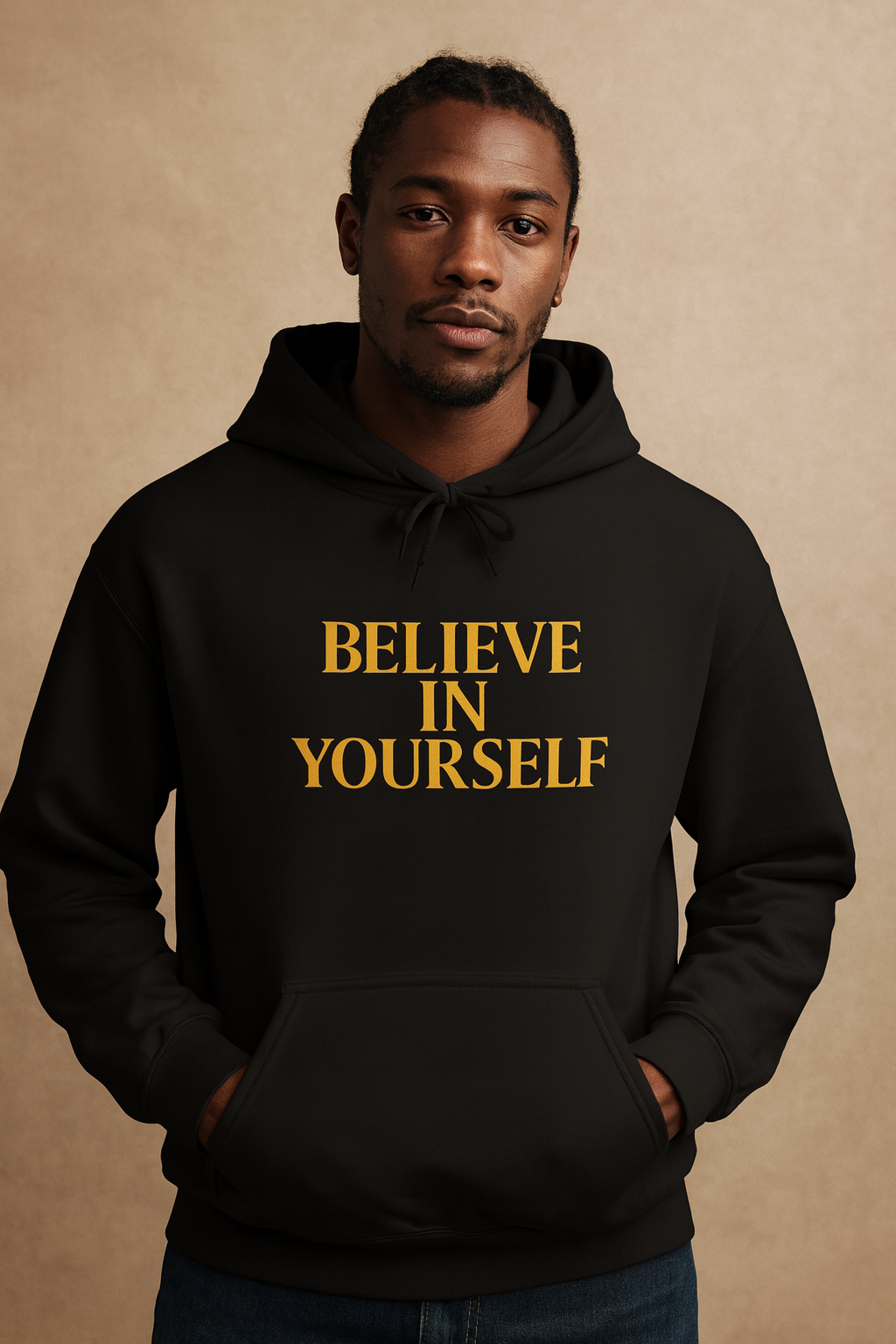 AEXA' BELIVE IN YOUR SELF 'Hoodie — Inspirational Motivational Pullover (UNISEX)