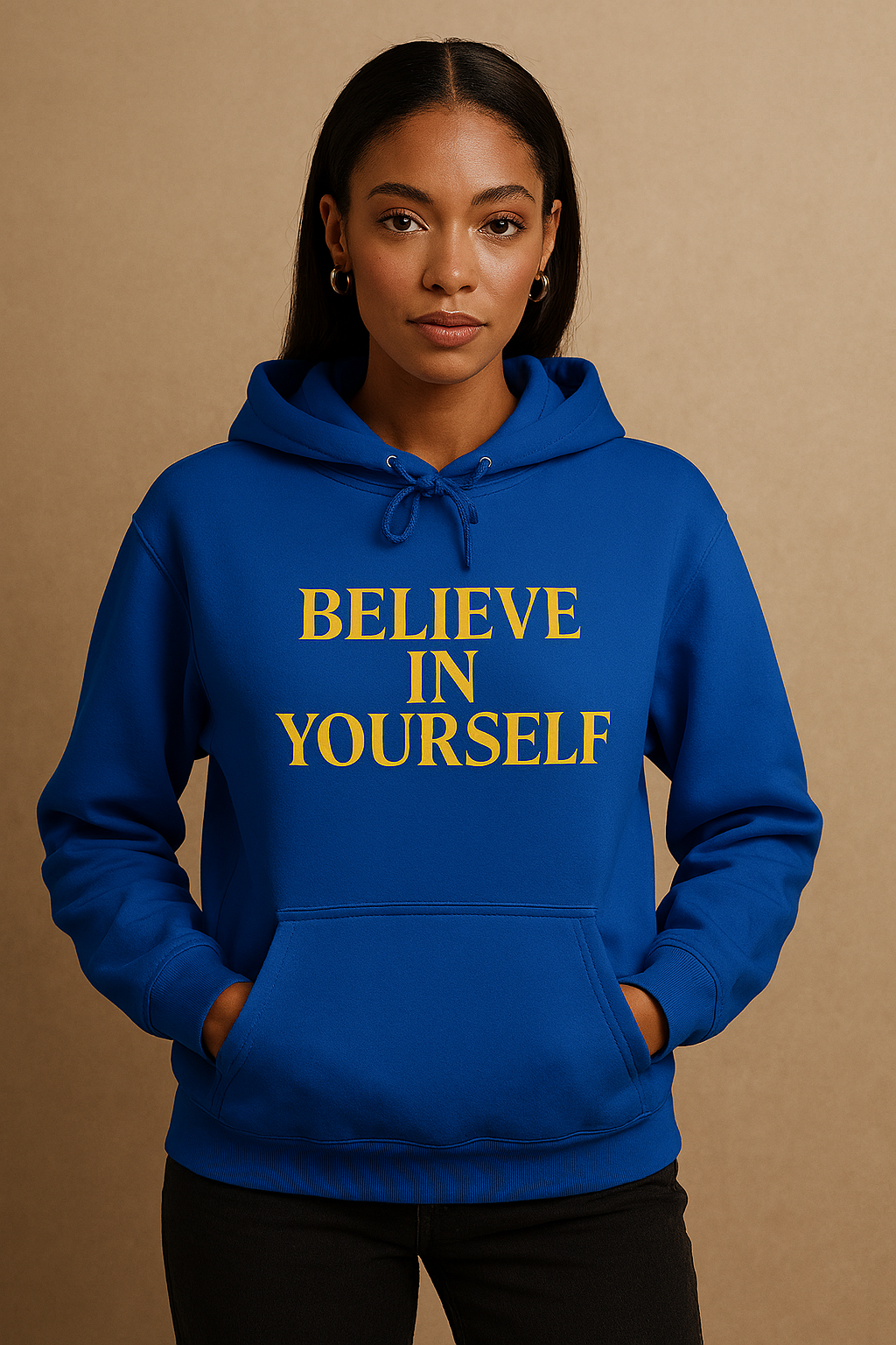 AEXA' BELIVE IN YOUR SELF 'Hoodie — Inspirational Motivational Pullover (UNISEX)